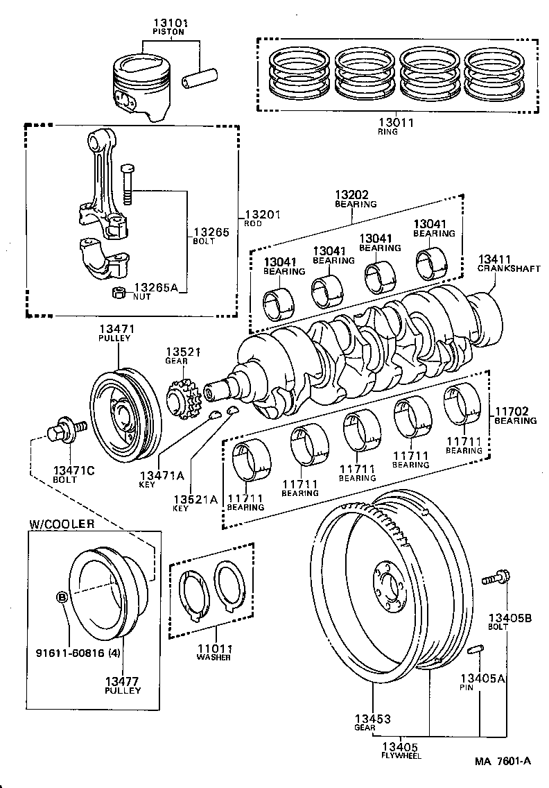  CHASER |  CRANKSHAFT PISTON