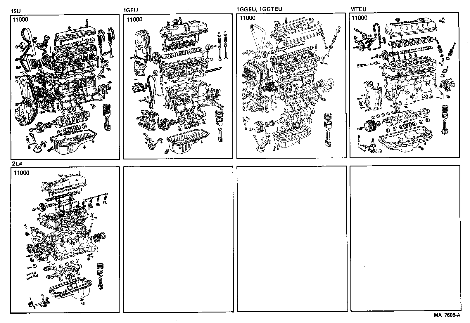  CRESTA |  PARTIAL ENGINE ASSEMBLY