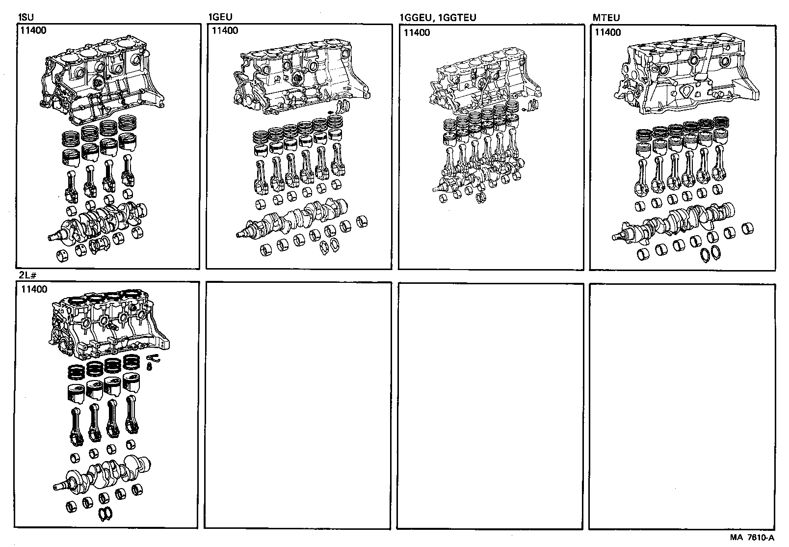  CRESTA |  SHORT BLOCK ASSEMBLY