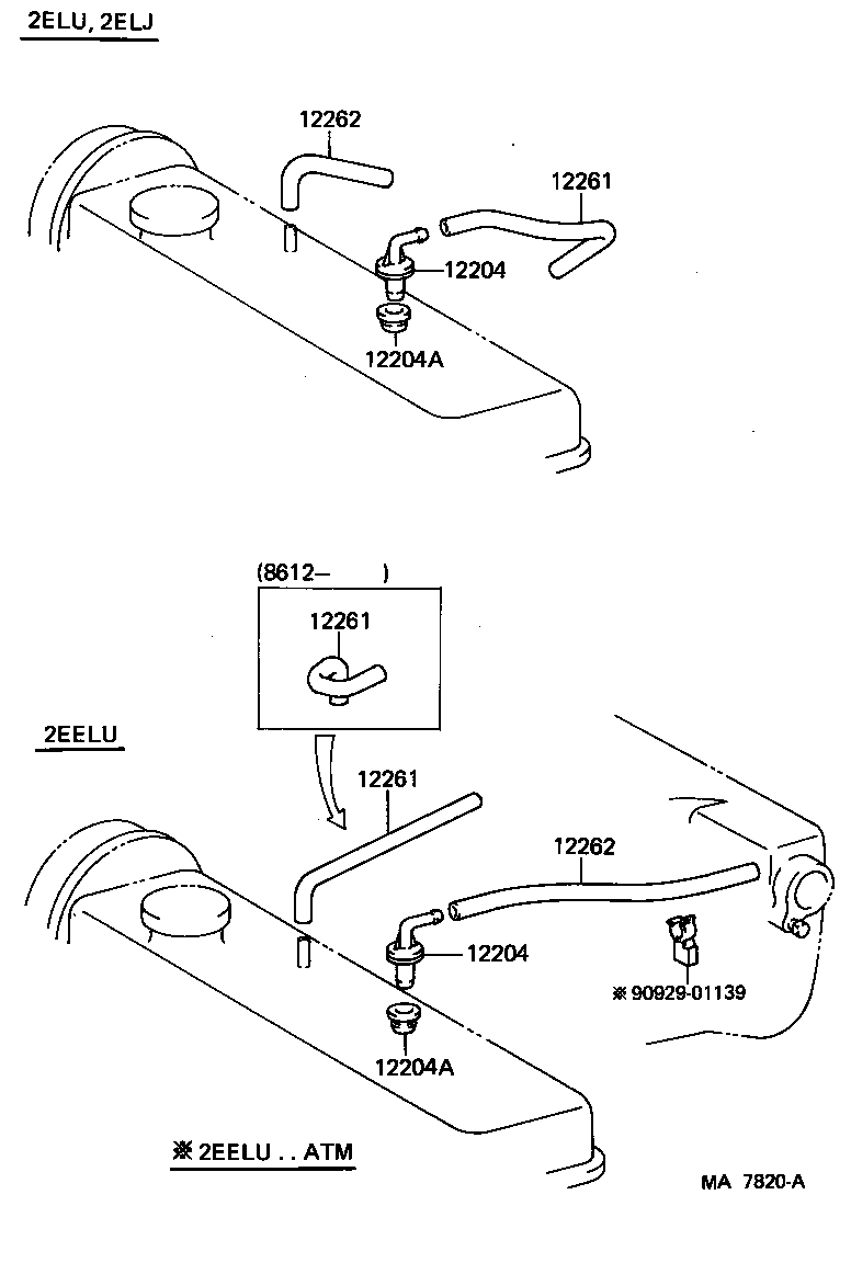  STARLET |  VENTILATION HOSE