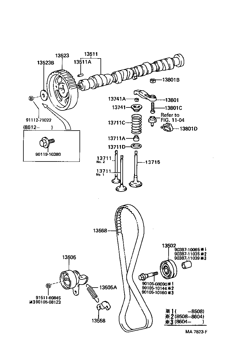  STARLET |  CAMSHAFT VALVE