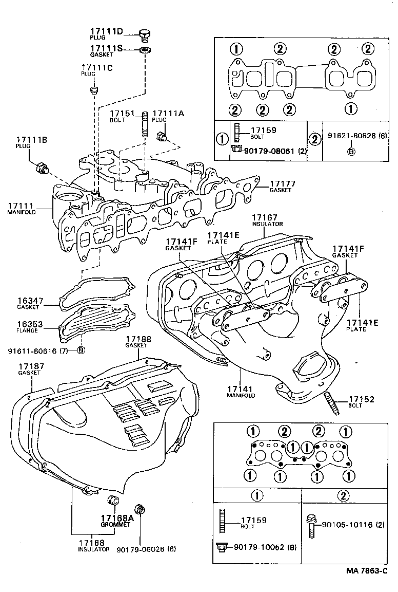  COASTER |  MANIFOLD