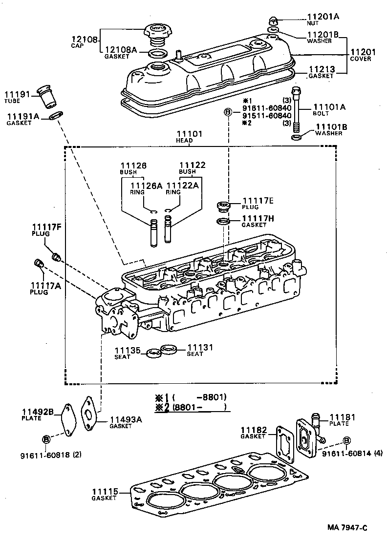  MARK 2 |  CYLINDER HEAD