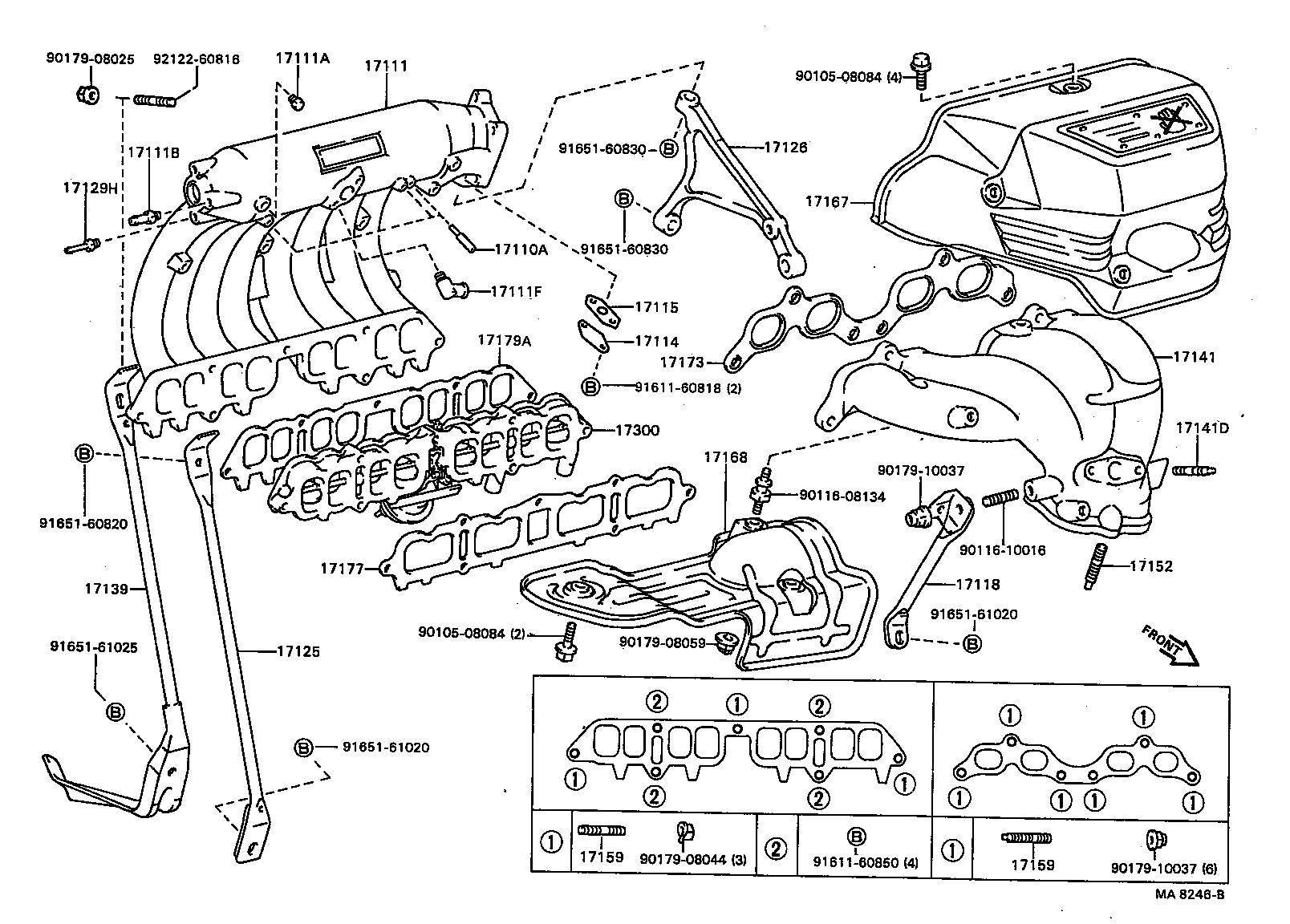  CAMRY VISTA |  MANIFOLD