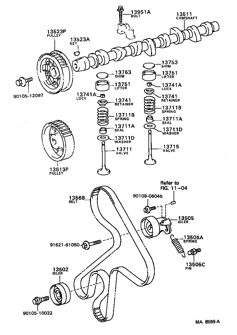  LITEACE VAN WAGON |  CAMSHAFT VALVE