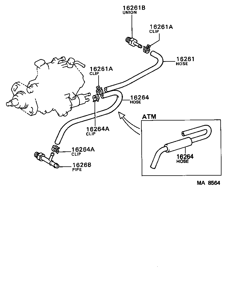  LITEACE VAN WAGON |  RADIATOR WATER OUTLET