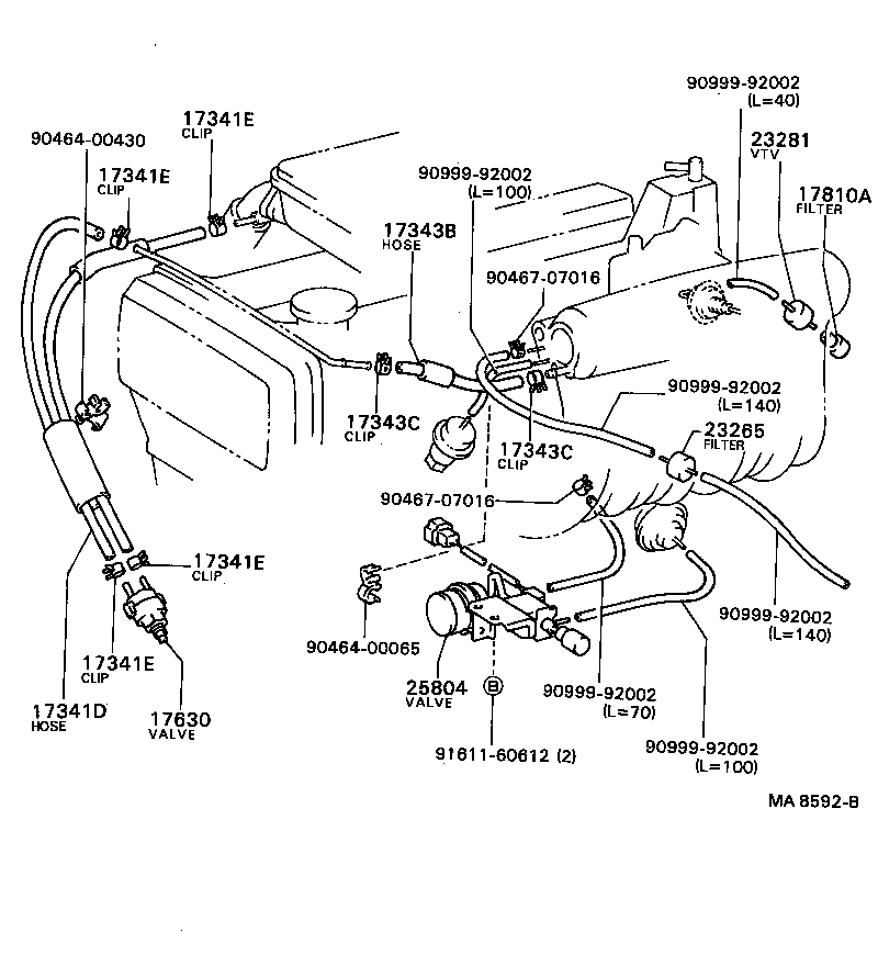  MARK 2 |  VACUUM PIPING