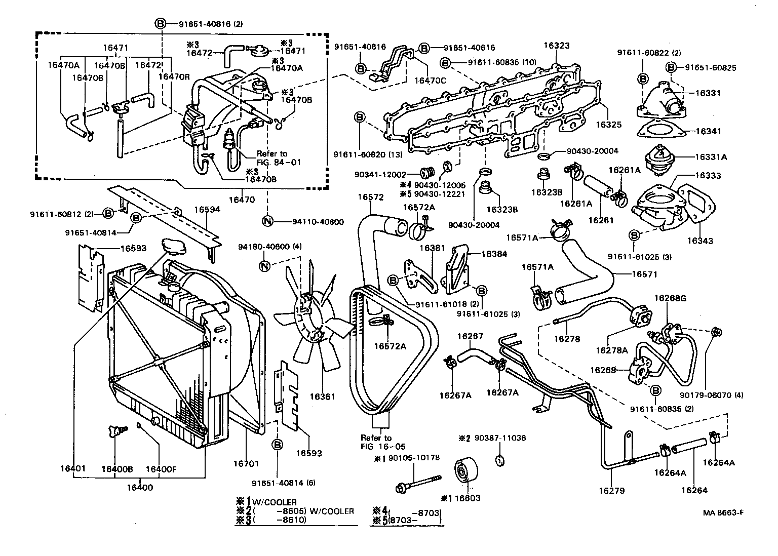  COASTER |  RADIATOR WATER OUTLET