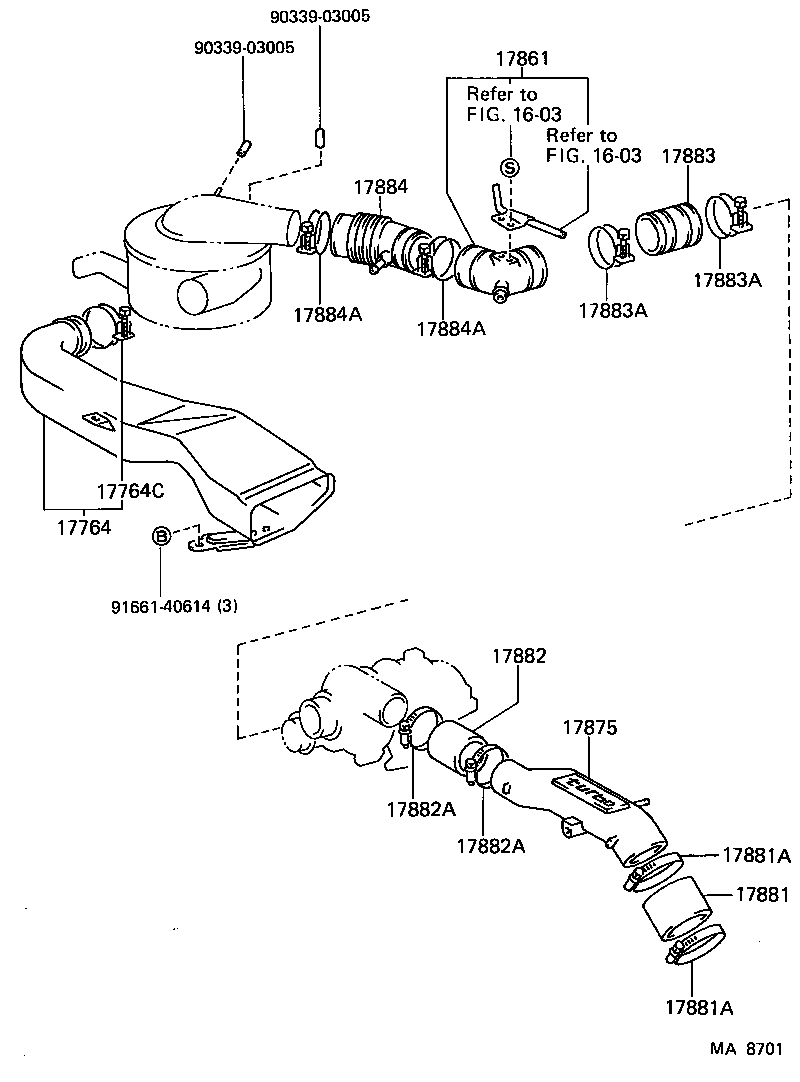  LAND CRUISER S T H T |  AIR CLEANER