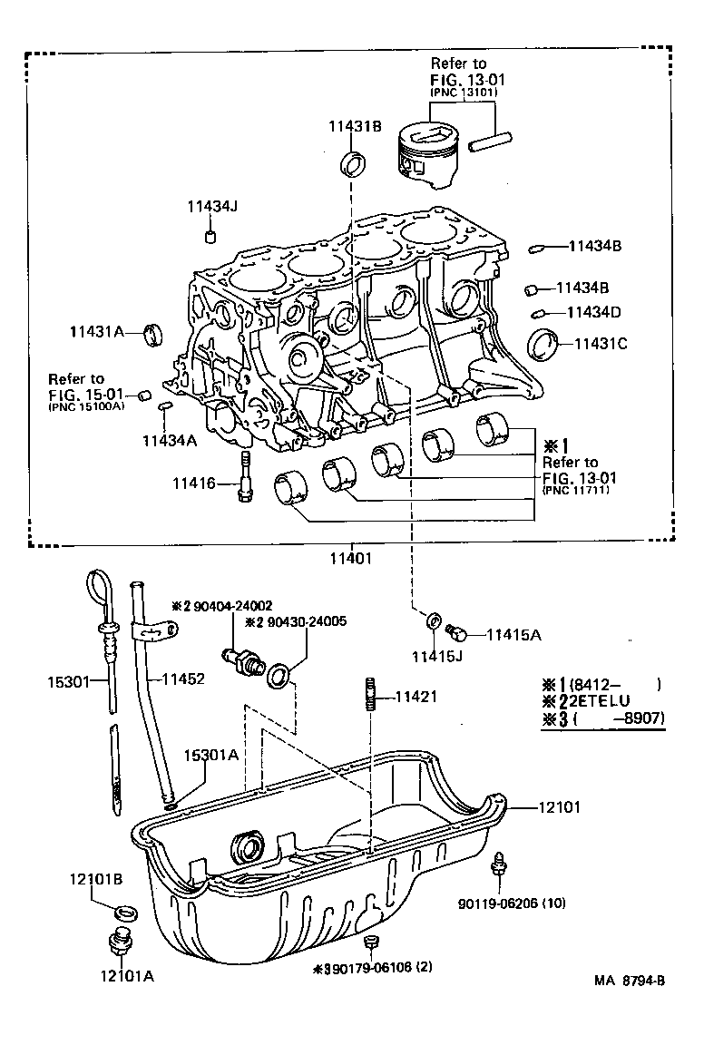  STARLET |  CYLINDER BLOCK