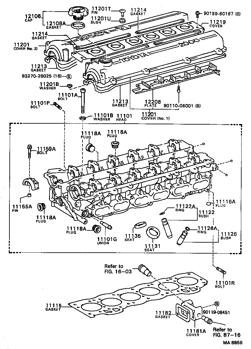  SUPRA |  CYLINDER HEAD