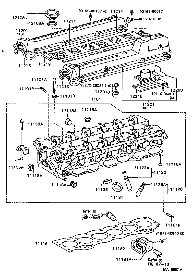  SUPRA |  CYLINDER HEAD