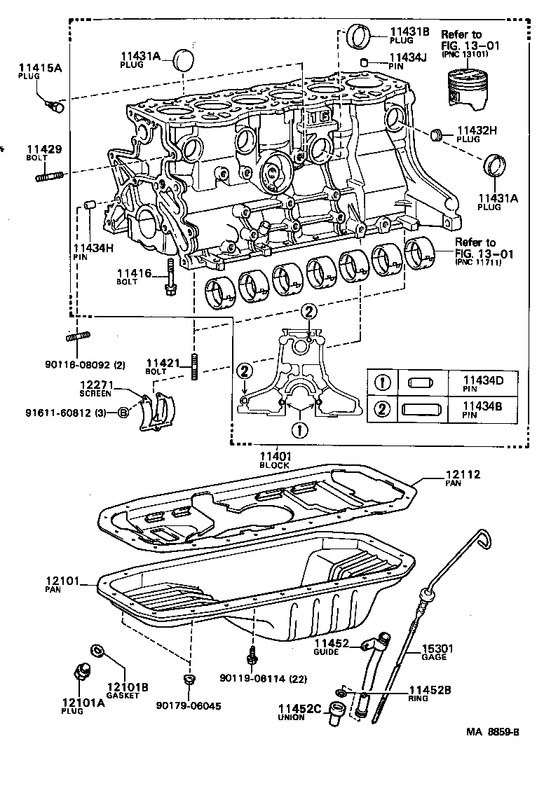  SUPRA |  CYLINDER BLOCK