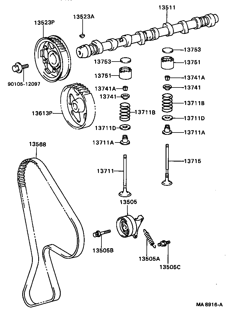  STARLET |  CAMSHAFT VALVE