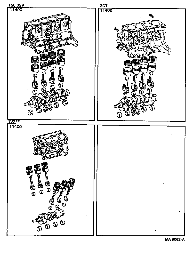  CAMRY VISTA |  SHORT BLOCK ASSEMBLY