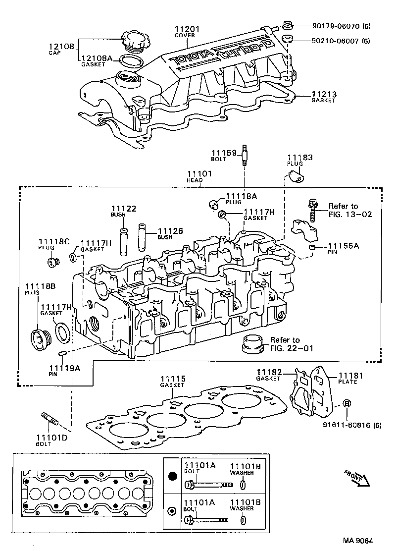  CAMRY VISTA |  CYLINDER HEAD