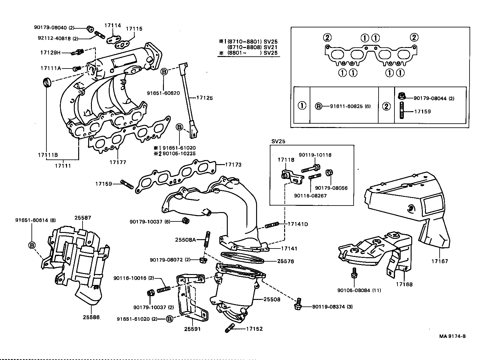  CAMRY VISTA |  MANIFOLD