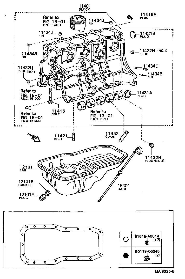  CARINA ED |  CYLINDER BLOCK