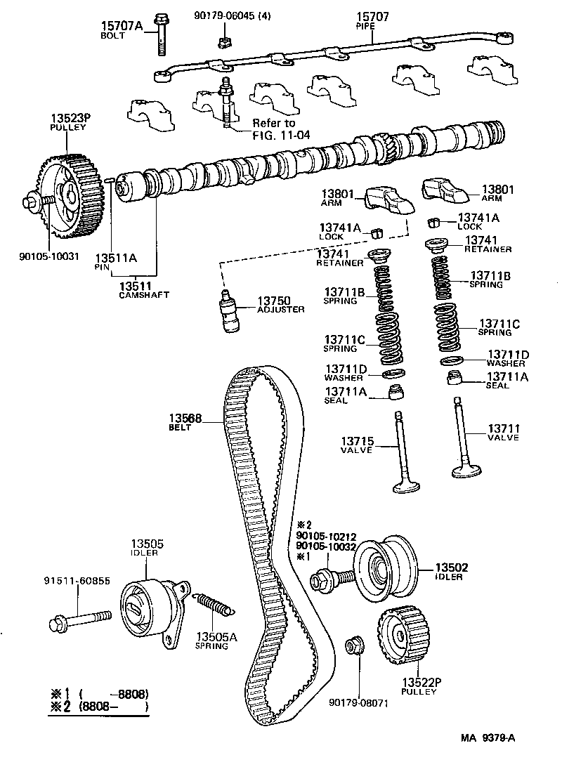  CROWN |  CAMSHAFT VALVE