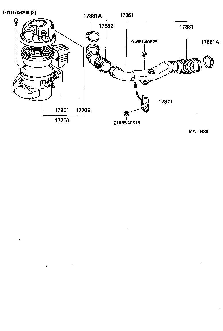  STARLET |  AIR CLEANER