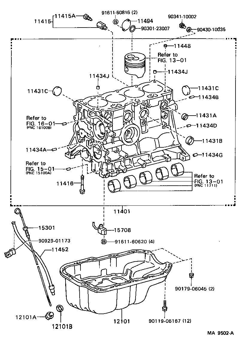  STARLET |  CYLINDER BLOCK