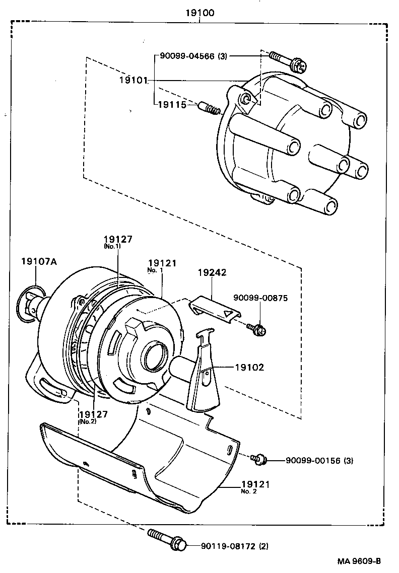  CAMRY VISTA |  DISTRIBUTOR