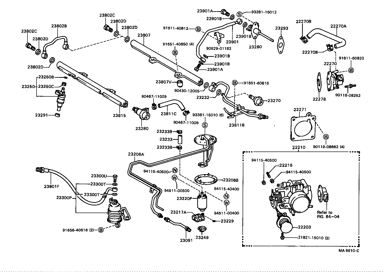  CAMRY VISTA |  FUEL INJECTION SYSTEM
