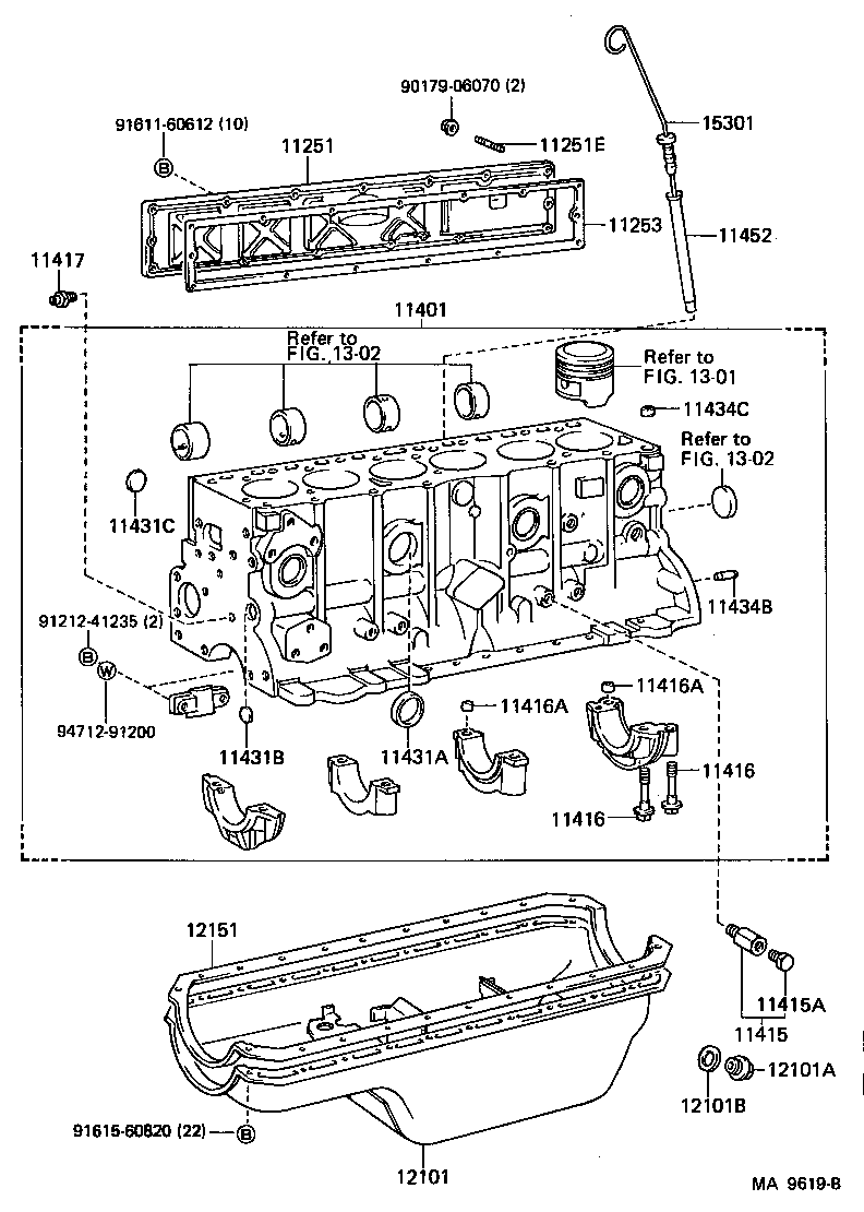  LAND CRUISER VAN |  CYLINDER BLOCK