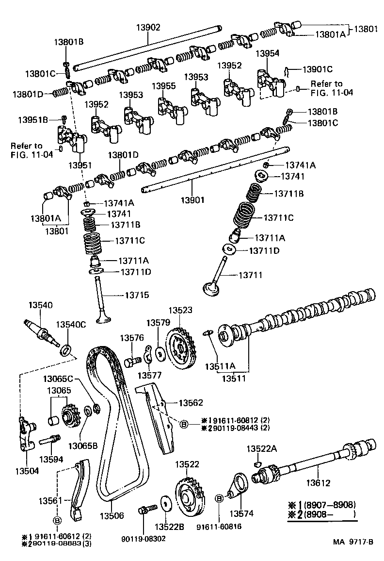  CROWN |  CAMSHAFT VALVE