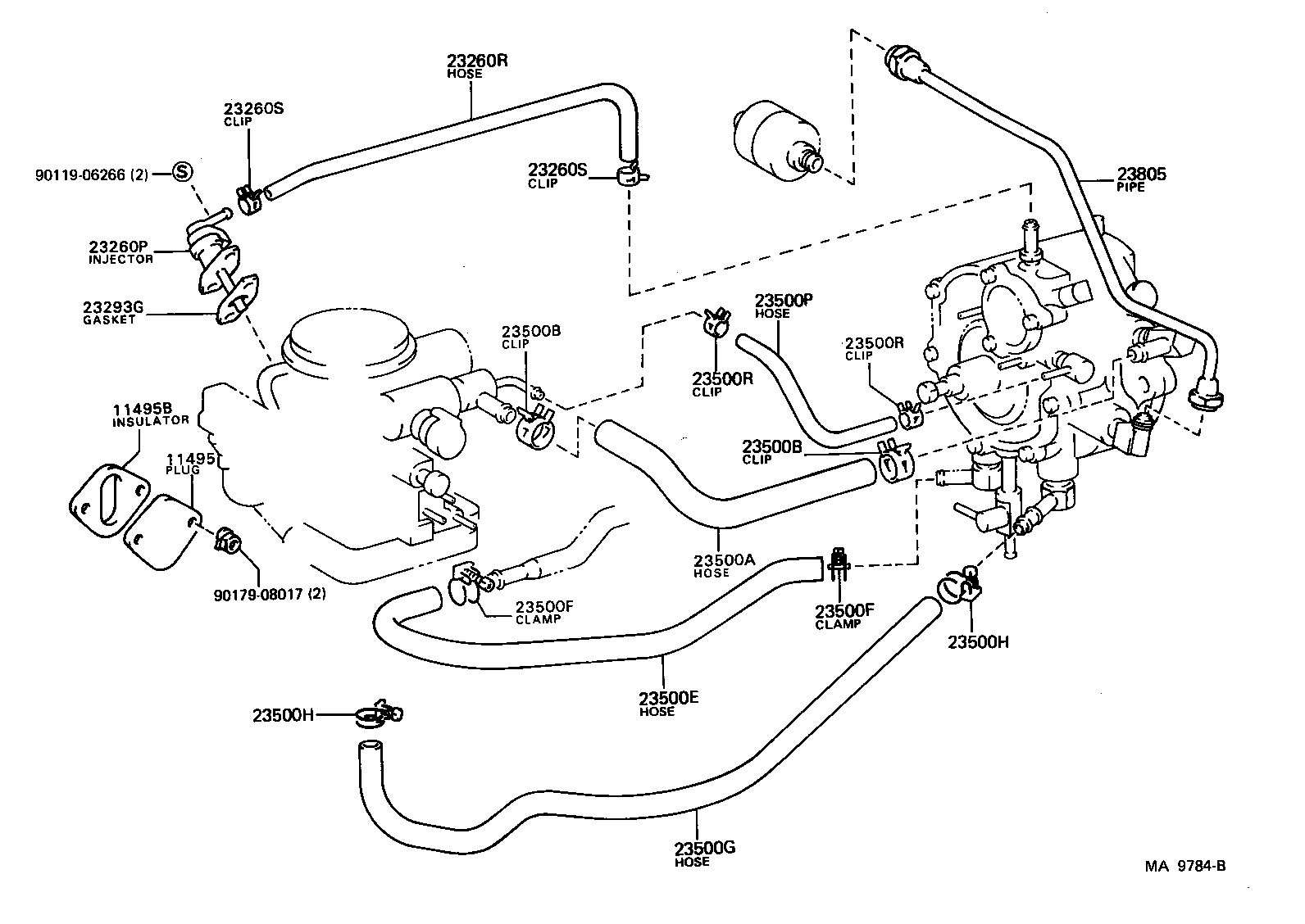  CROWN |  LPG CARBURETOR FUEL PIPE