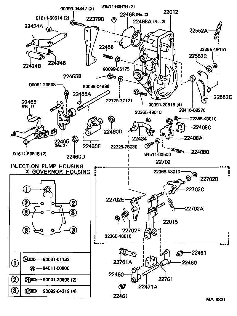  LAND CRUISER VAN |  MECHANICAL GOVERNOR