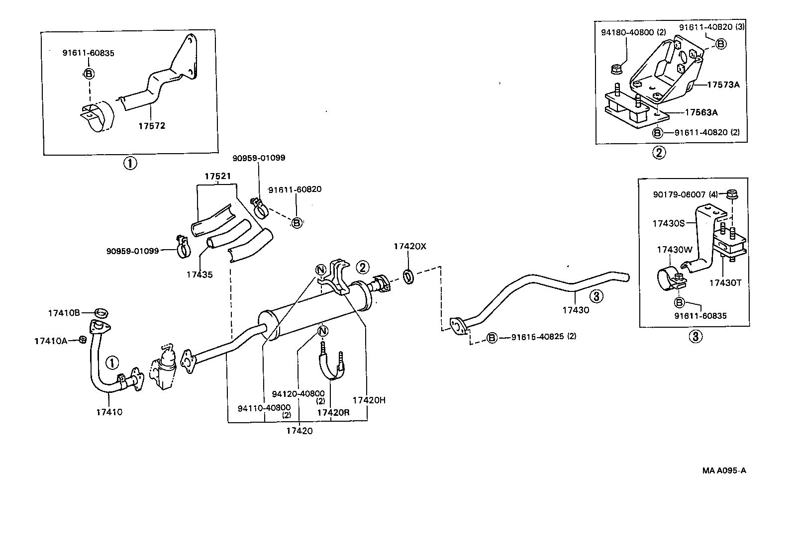  DYNA TOYOACE |  EXHAUST PIPE