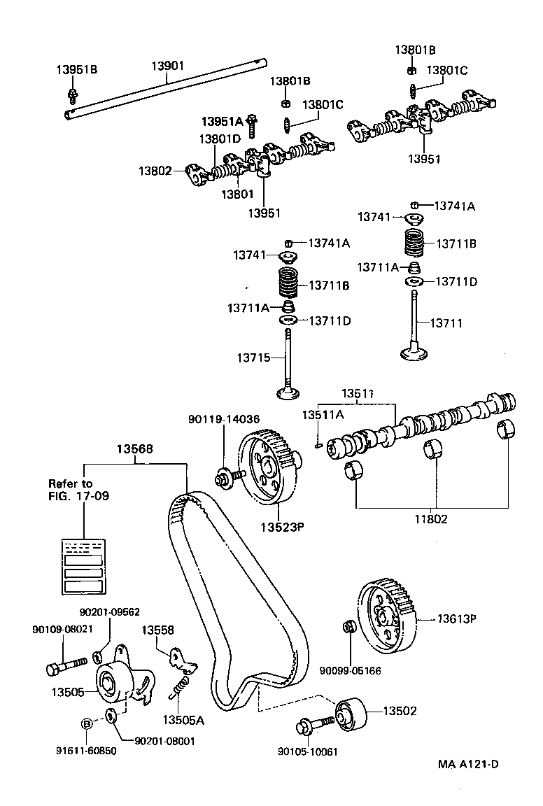  TOYOACE DYNA |  CAMSHAFT VALVE