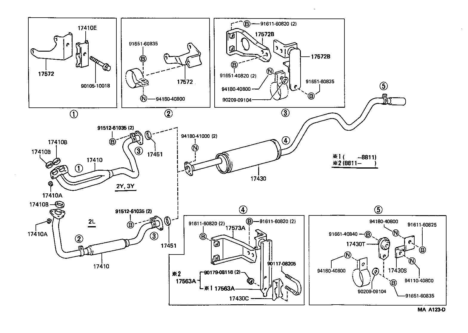  TOYOACE DYNA |  EXHAUST PIPE