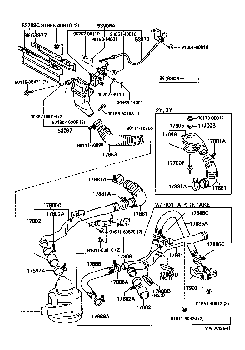  TOYOACE DYNA |  AIR CLEANER