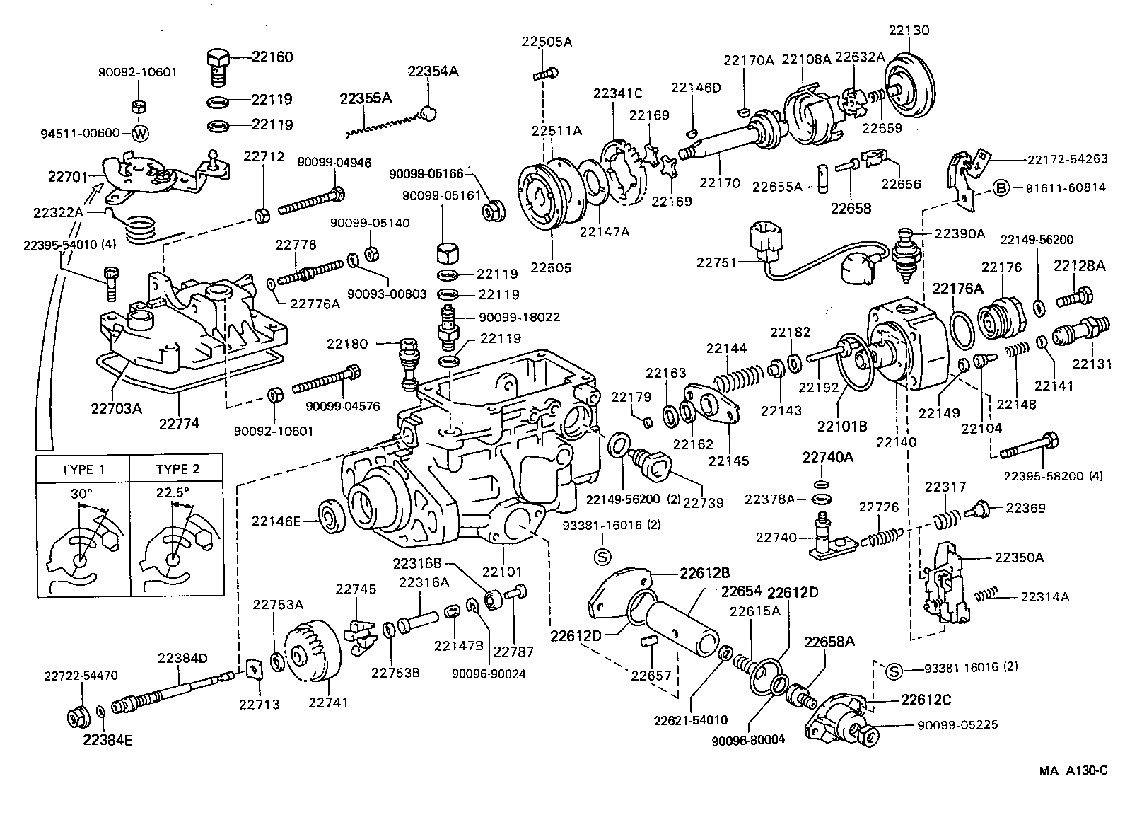  TOYOACE DYNA |  INJECTION PUMP BODY