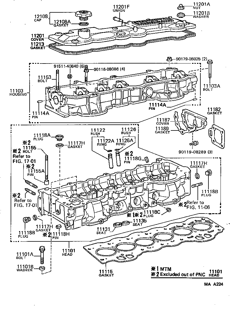  CROWN |  CYLINDER HEAD
