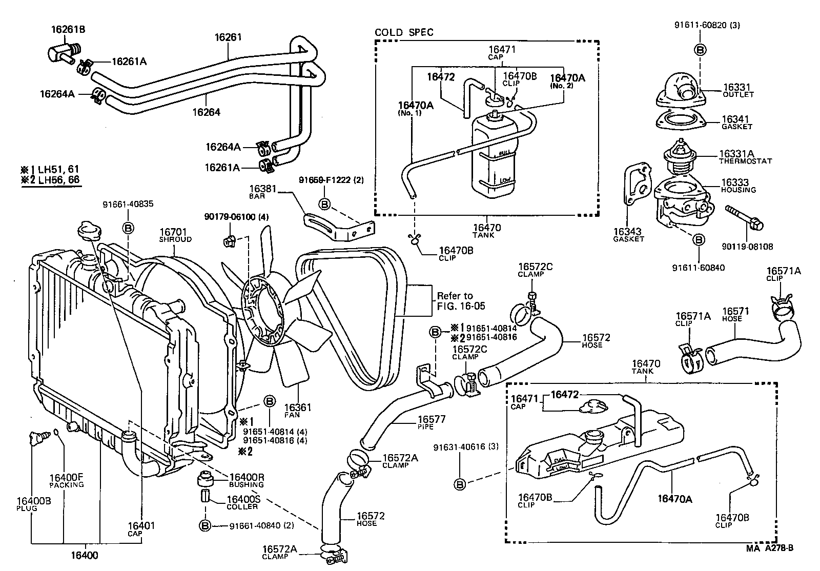  HIACE VAN WAGON |  RADIATOR WATER OUTLET