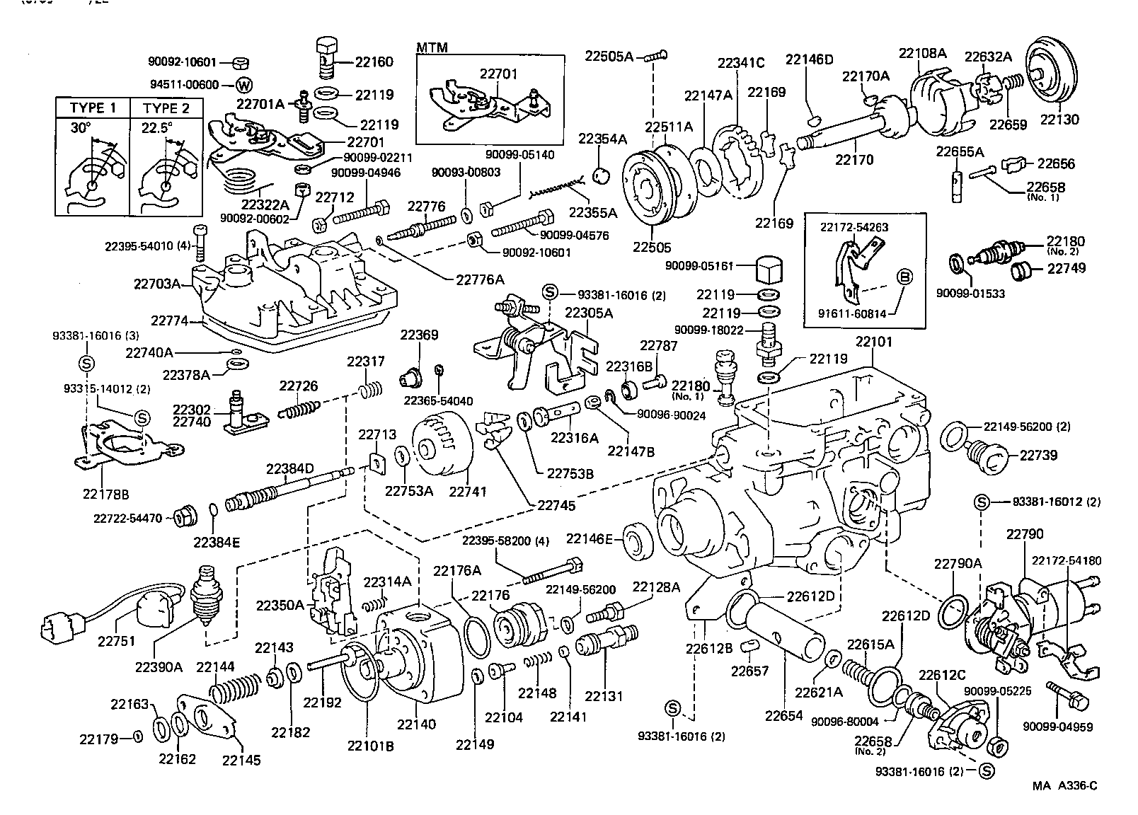  CROWN |  INJECTION PUMP BODY