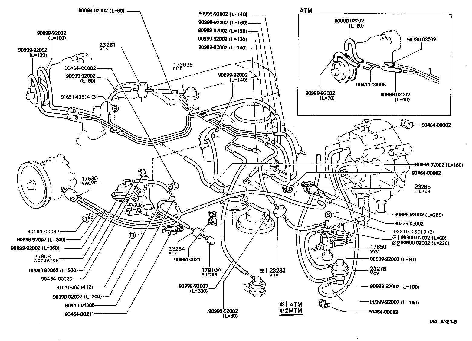  CROWN |  VACUUM PIPING