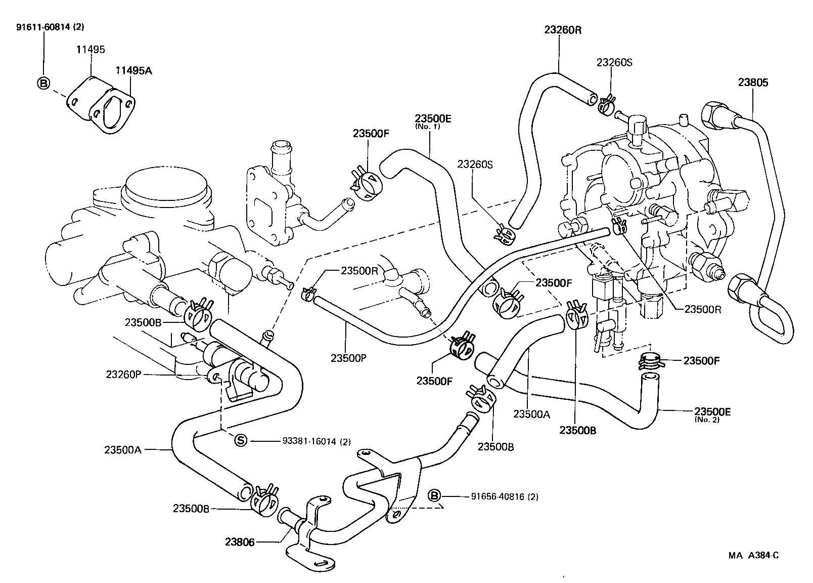  CROWN |  LPG CARBURETOR FUEL PIPE