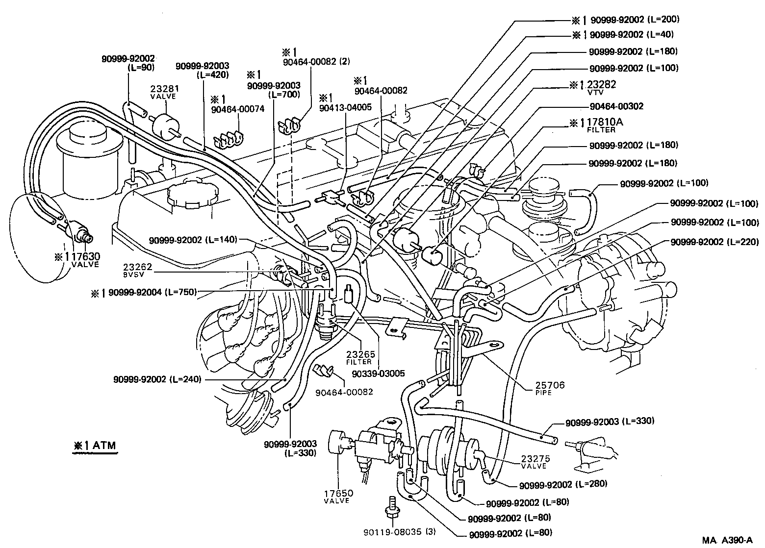  CROWN |  VACUUM PIPING