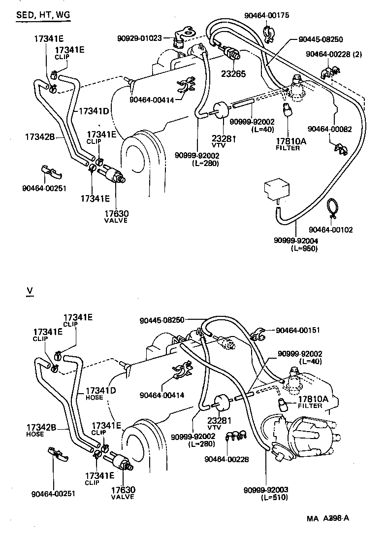  CROWN |  VACUUM PIPING