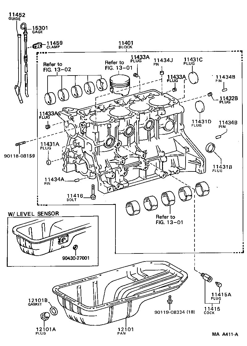  HIACE TRUCK |  CYLINDER BLOCK