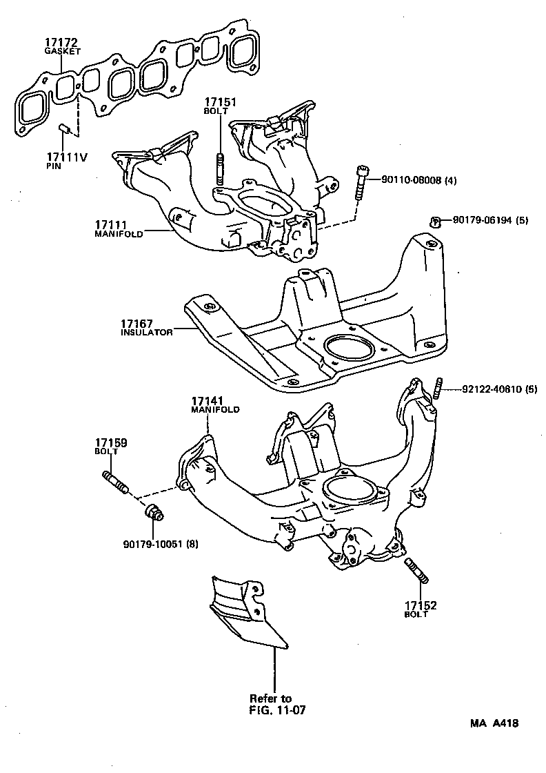  HIACE TRUCK |  MANIFOLD