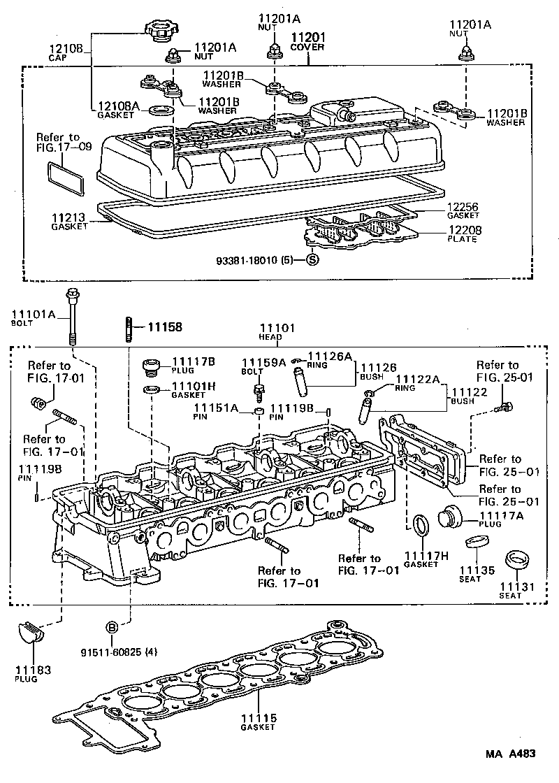  CROWN |  CYLINDER HEAD