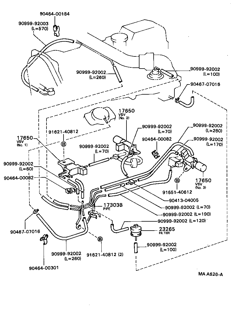  MARK 2 |  VACUUM PIPING