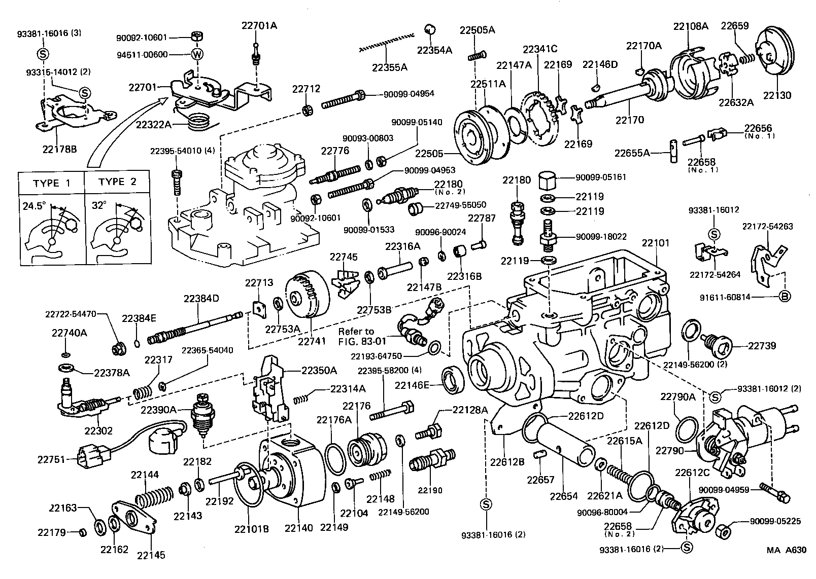  MARK 2 |  INJECTION PUMP BODY