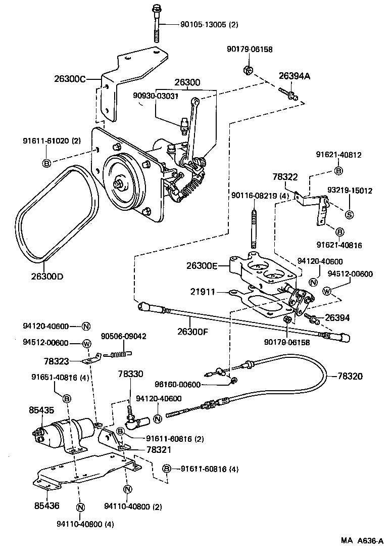  LAND CRUISER VAN |  CARBURETOR ASSEMBLY