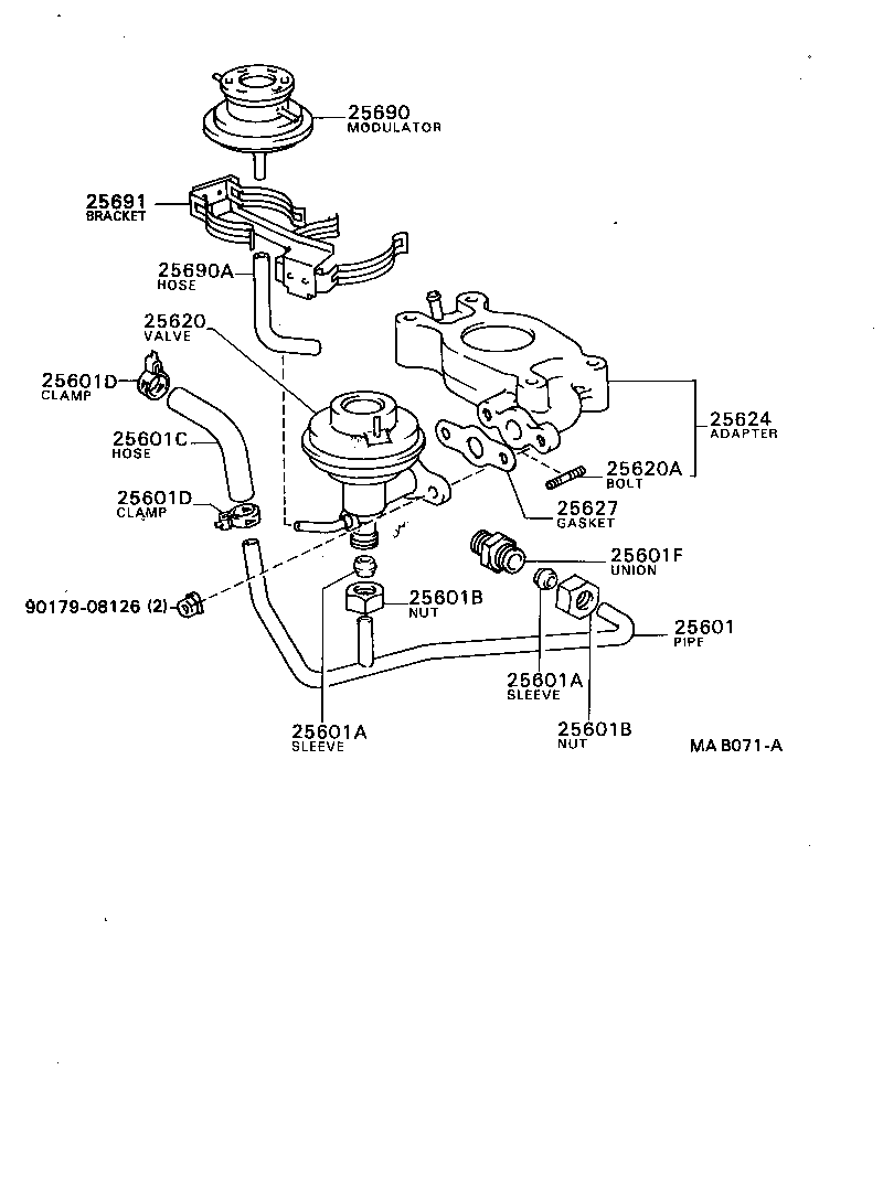  MARK 2 |  EXHAUST GAS RECIRCULATION SYSTEM